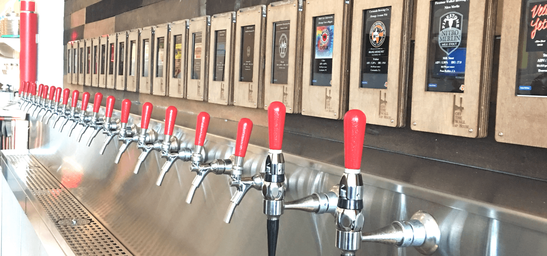 Off The Wall Taphouse Taps